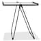 Quartet Adjustable Easel, 2-Sided, 27"x34", 39"-70"H, Black QRT101EL - alternate 3